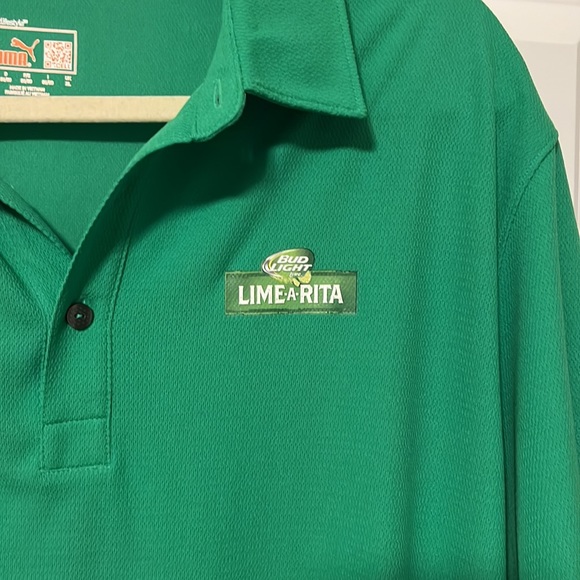 Men’s Puma Bud Light Lime-A-Rita Polo - Picture 2 of 6